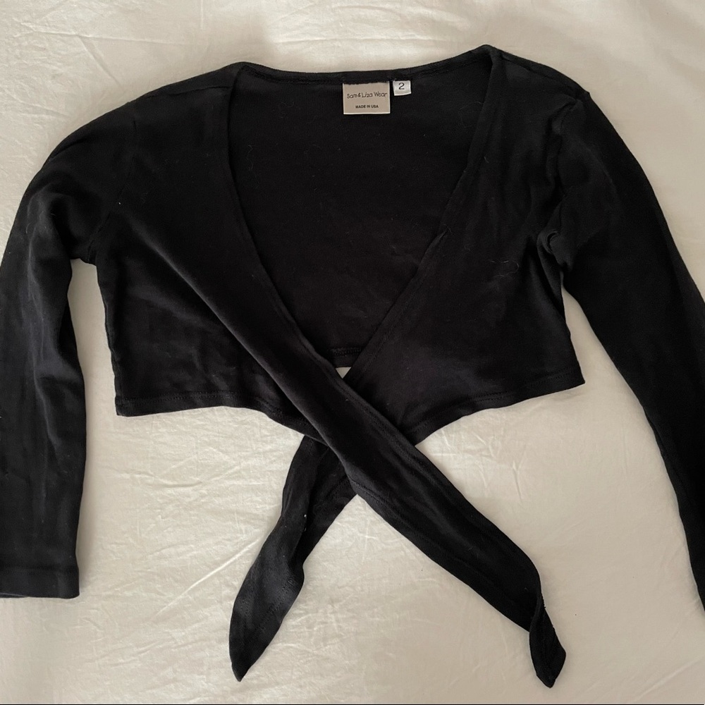 Sam & Liza wear dance top